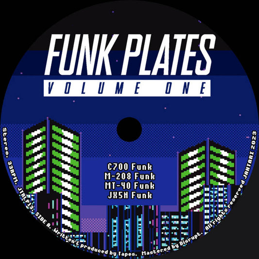 Tapes - Funk Plates Volume One LP