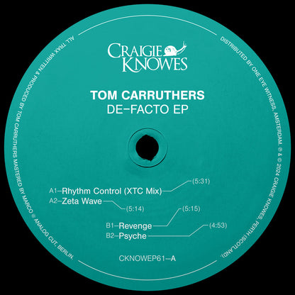 Tom Carruthers - De-Facto 12"