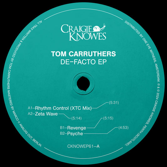 Tom Carruthers - De-Facto 12"