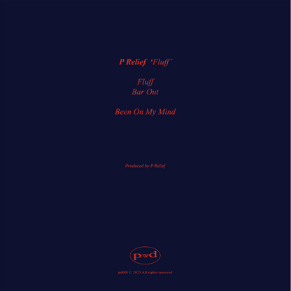 P Relief - Fluff 12" (Pre-order)