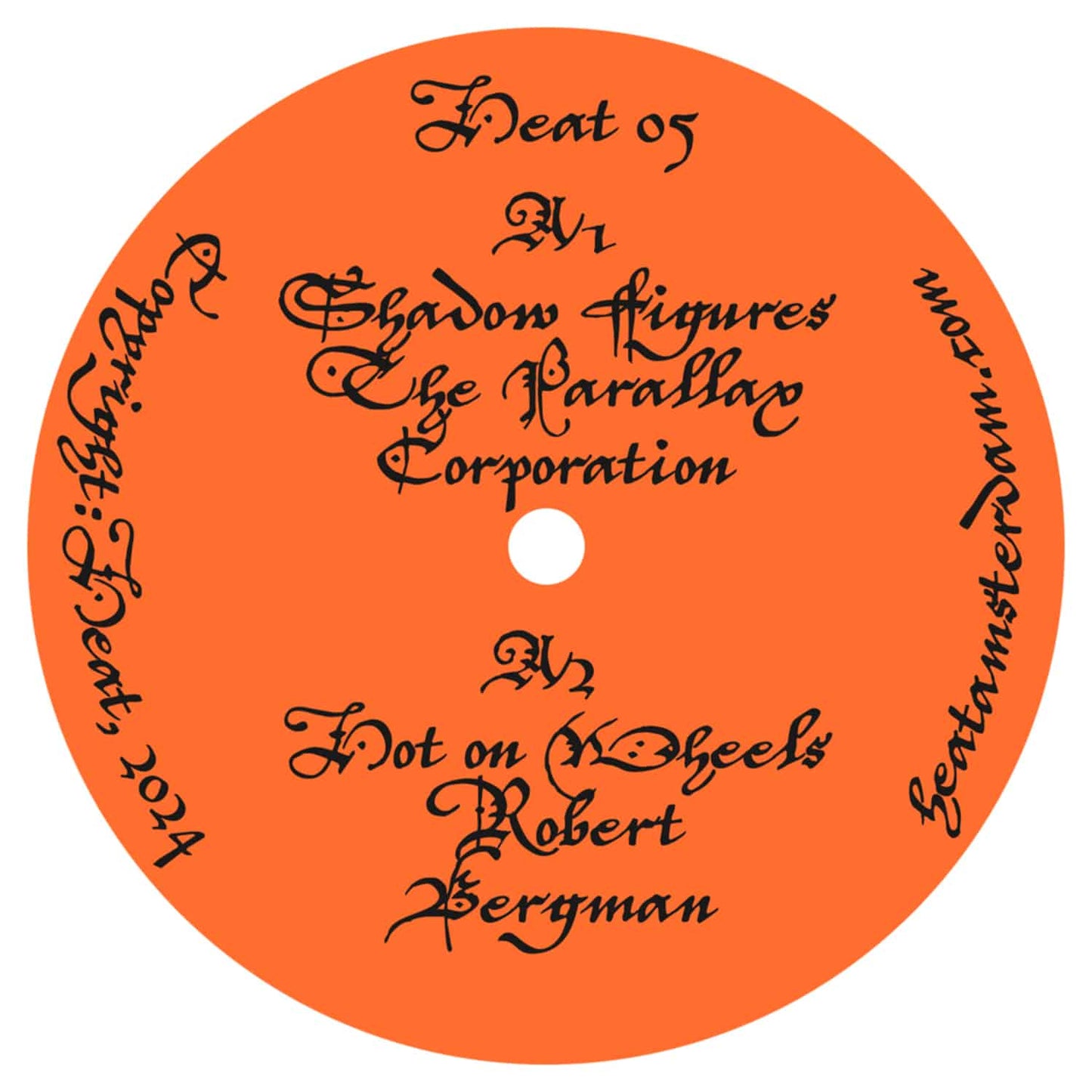 The Parallax Corporation, Ron Morelli, Robert Bergman, Redray - HEAT05 12"