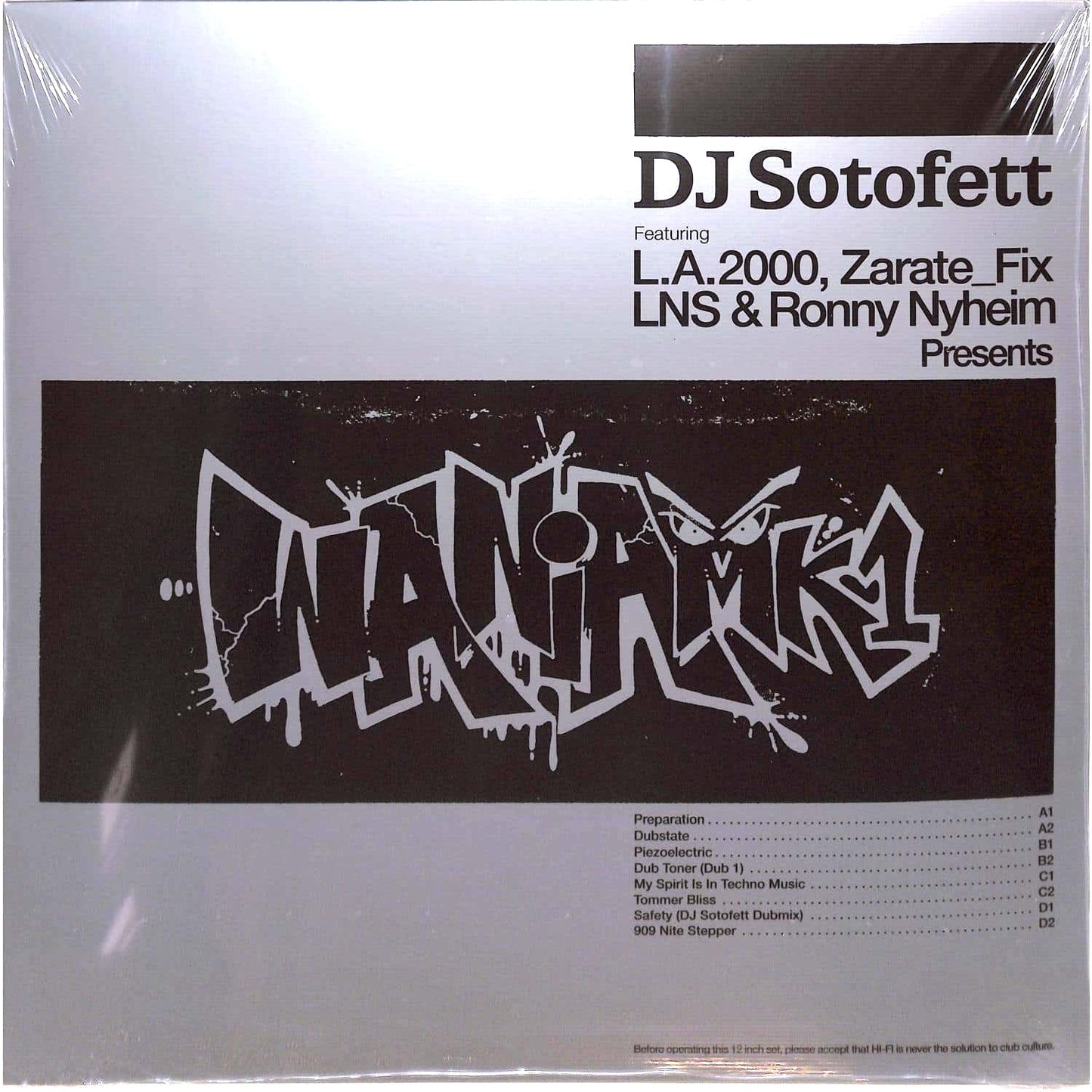 DJ Sotofett - WANIA mk1 2x12"