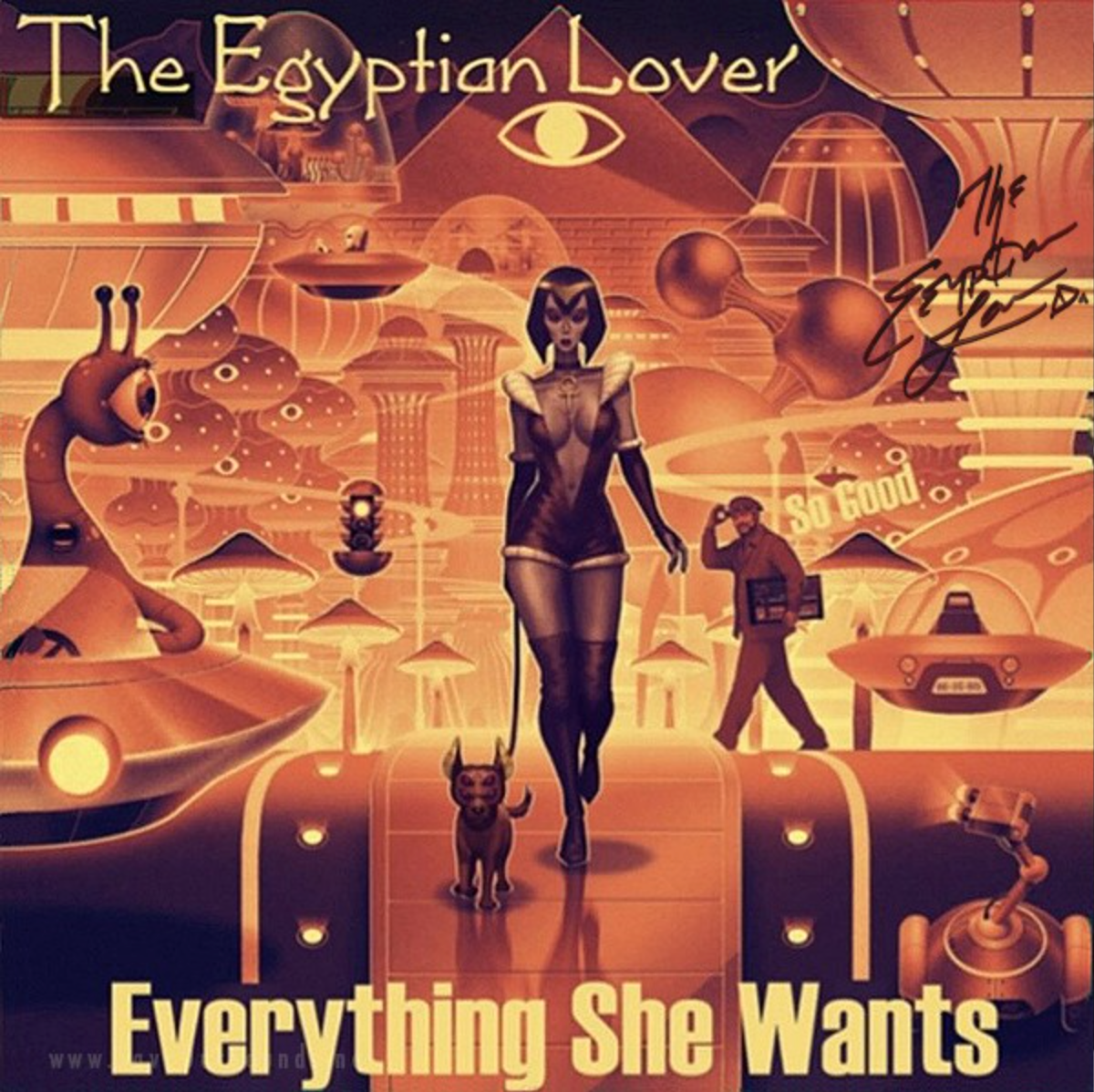 The Egyptian Lover - Everything She Wants / So Good 12"