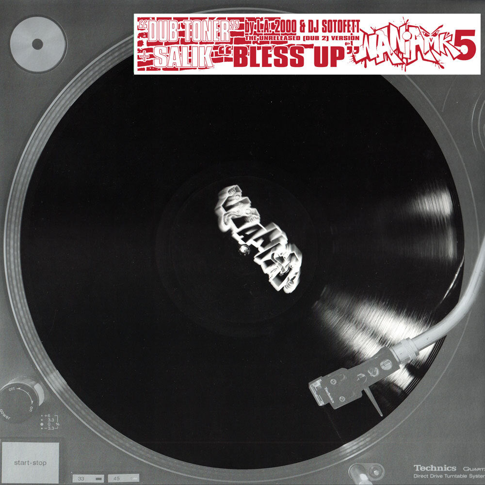 L.A. 2000 & DJ Sotofett / Salik - Dub Toner (Dub 2) / Bless Up 12"