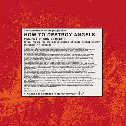 Coil - How To Destroy Angels 12"