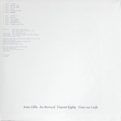 Anne Gillis, Jac Berrocal, Vincent Epplay, Timo van Luijk - 32"Si()six" LP