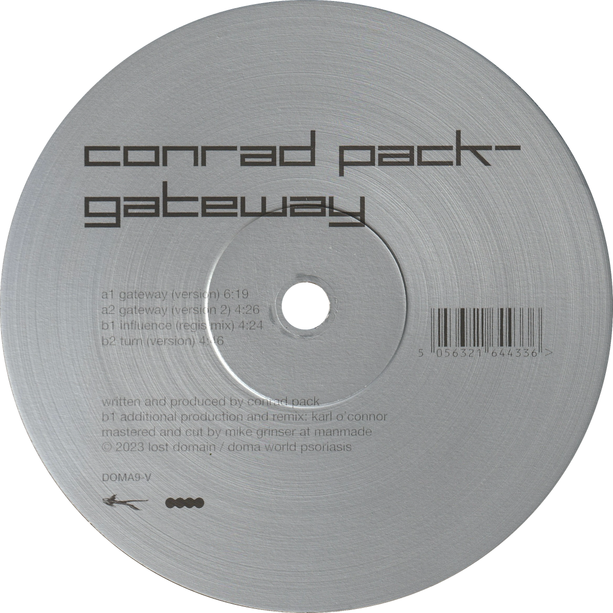 Conrad Pack - Gateway 12" (w/ Regis Mix)