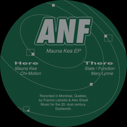 ANF (Dust-e-1 & Priori) - Mauna Kea EP 12"