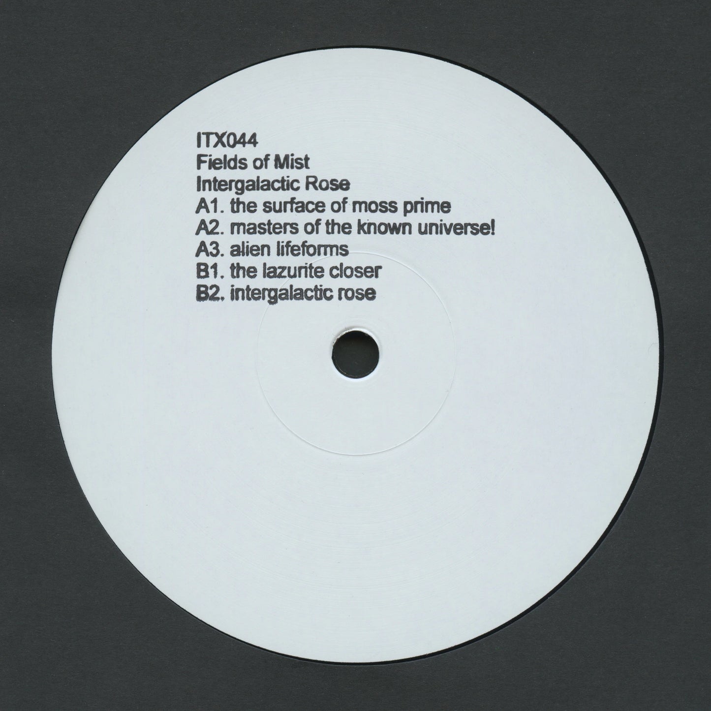 Fields of Mist - Intergalatic Rose EP 12"